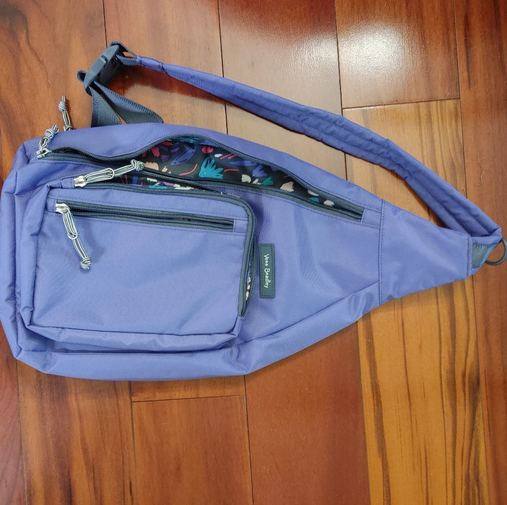 Vera Bradley Sling Backpack in Reactive